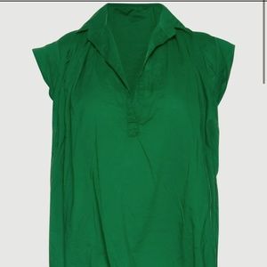 A Shirt Thing Kelly Green Logan Cabo Top